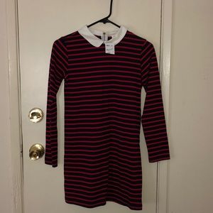 Girls Striped long sleeve Dress